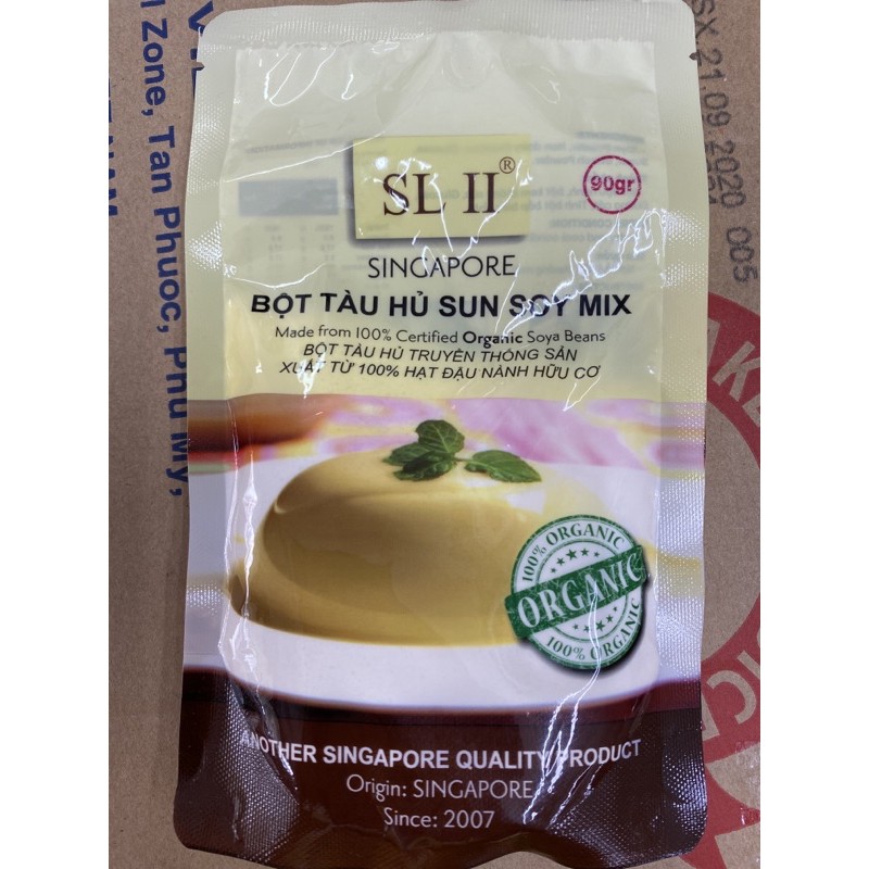 [Mã 77FMCGSALE1 giảm 10% đơn 250K] Bột Tàu Hủ Sun Soy Mix SL II - 90gr
