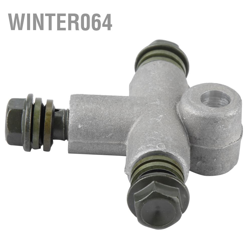 Xe Máy ATV Thủy Lực 3 Phanh Dầu Vòi Adapter Ống Khớp Nối Tee 10mm Winter064