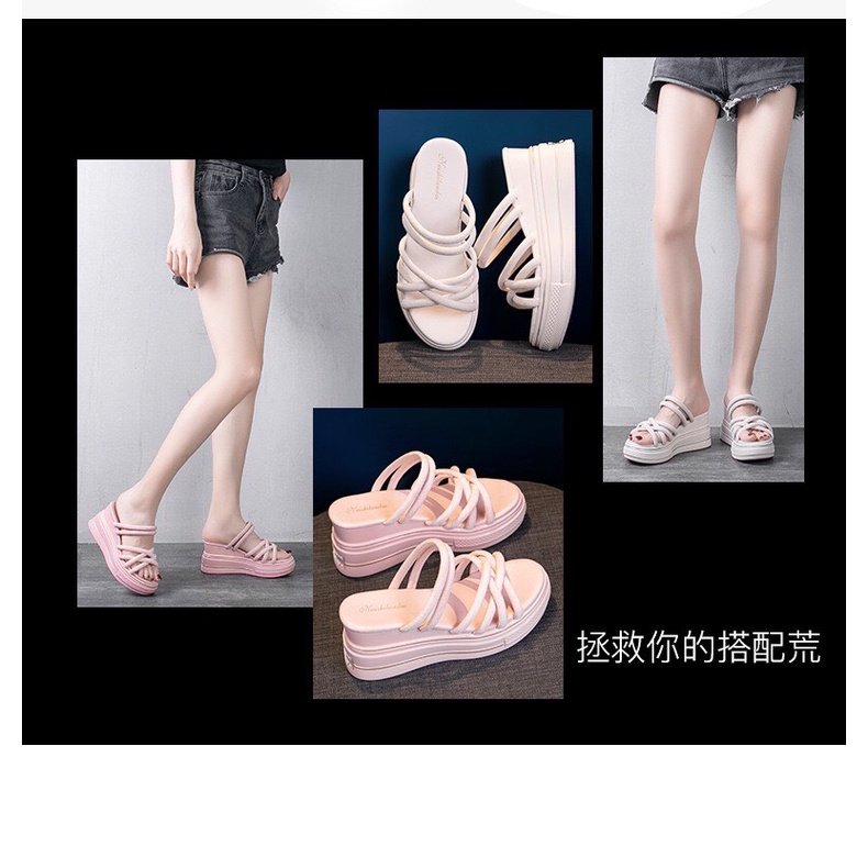 XĂNG ĐAN NỮ SIZE NHỎ 31 32 33 ĐẾ BÁNH MỲ CAO 8CM HAI MÀU HỒNG TRẮNG