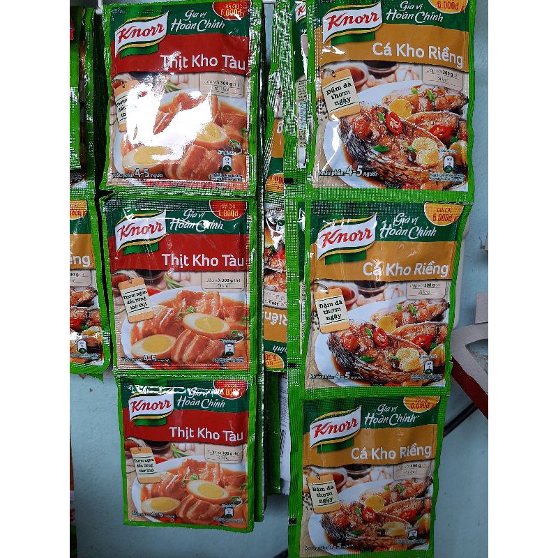 1 Gói Knorr Thịt Kho Tàu / Cá Kho Riềng 28G