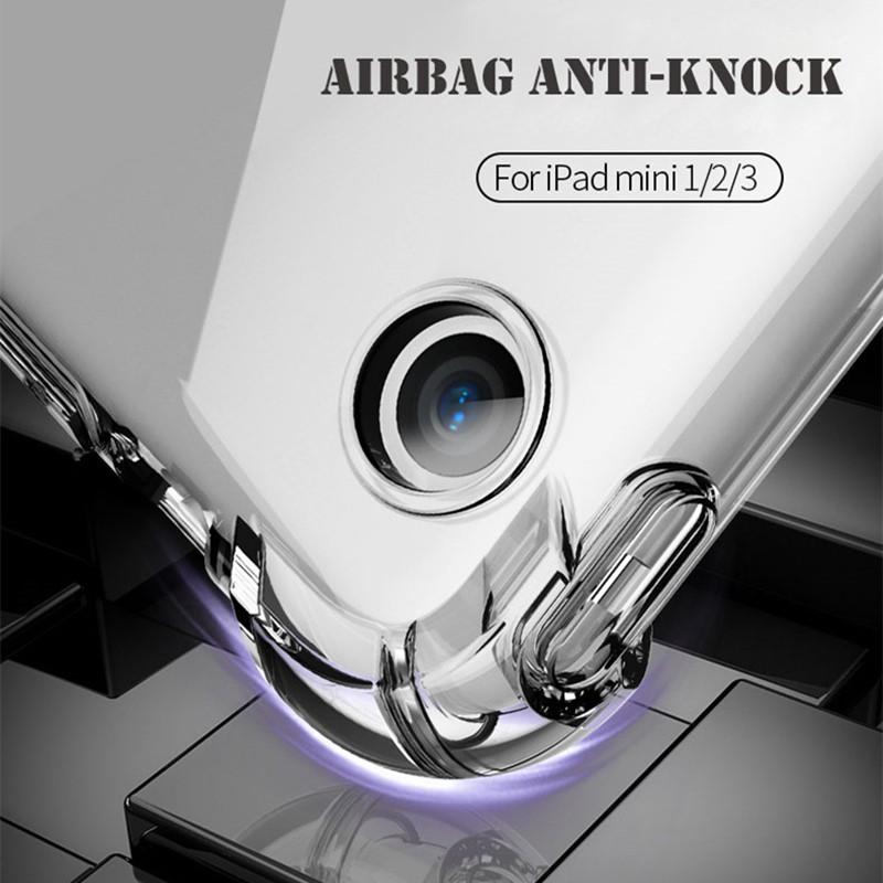 Ốp Lưng Silicone Trong Suốt Cho Ipad 2 3 4 5th 6th 9.7 2017 2018 Air Mini 1 Pro 10.5 11 | BigBuy360 - bigbuy360.vn