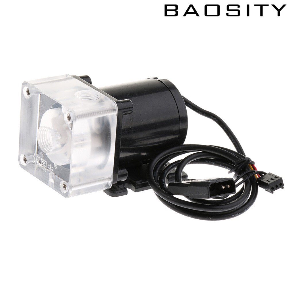 Máy Bơm Nước Làm Mát Siêu Êm DC 12V G1 / 4 Cho CPU Máy Tính Để Bàn