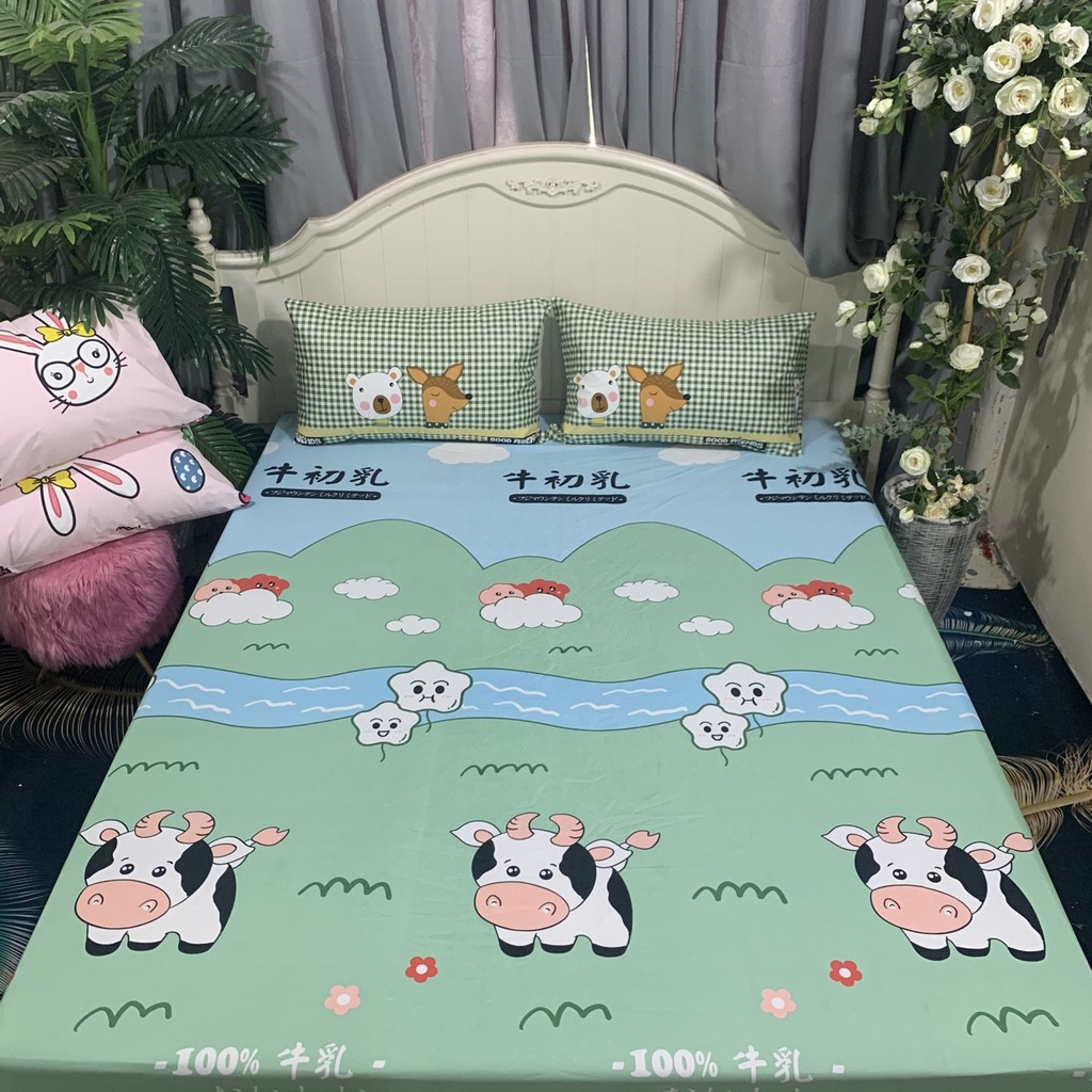 Ga chống thấm cotton cao cấp Bambiloo chính hãng chống thấm tuyệt đối