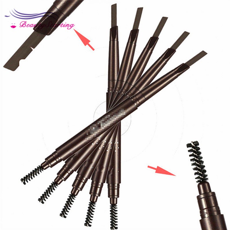 Chì vẽ lông mày kèm đầu cọ chống thấm nước tiện dụng