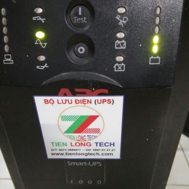 BỘ LƯU ĐIỆN (UPS) 24V SINE CHUẨN APC SUA1000I (1000VA-670W) KHÔNG BÌNH