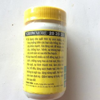 PHÂN BÓN LÁ NPK 20-20-20+TE 100g