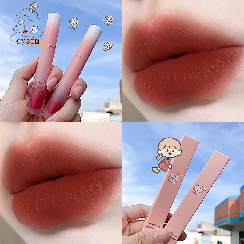 Son Môi Dạng Lỏng Lâu Trôi Với 4 Màu Lựa Chọn
