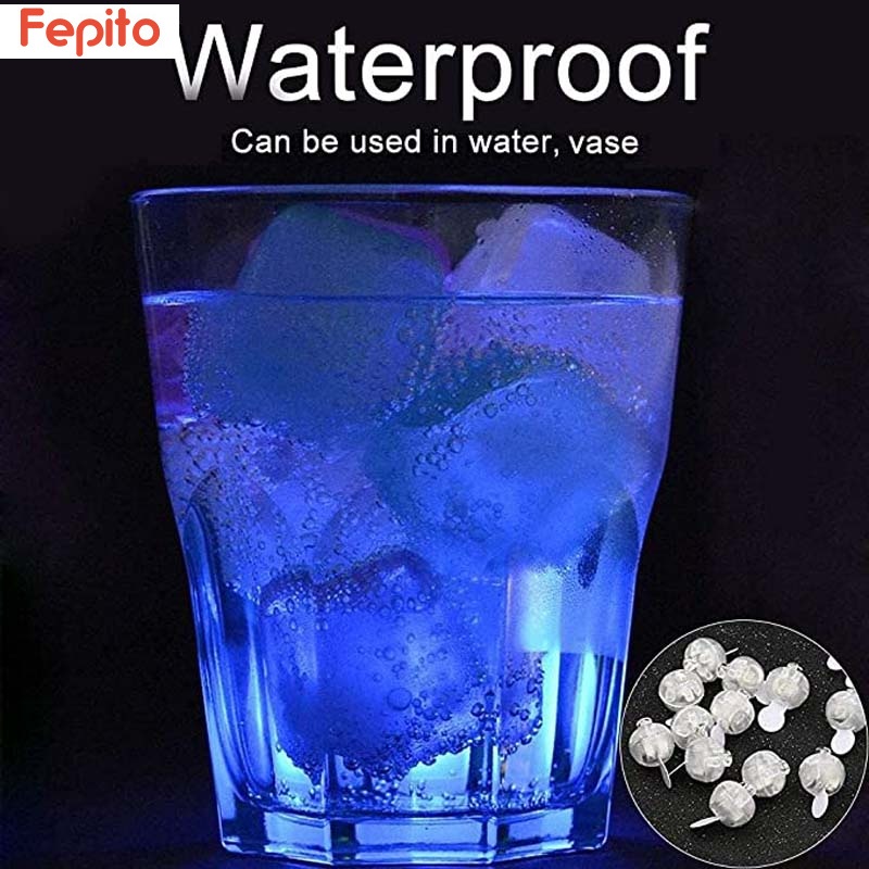 Bộ 50 Bóng Bay Chống Nước Có Đèn LED Phát Sáng Trang Trí Tiệc