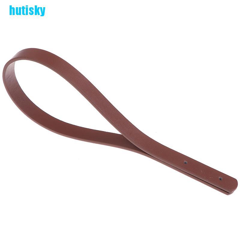 hutisky 2Pc/Set PU Leather Tote Bag Strap Replacement for Handbag Detachable Handle Belt KUI