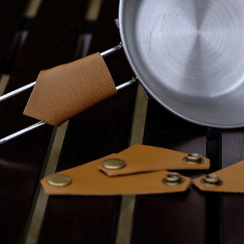 PATRICIA Vỏ Da Bọc Tay Cầm Tô Chén Sử Dụng Ngoài Trời Tiện Lợi