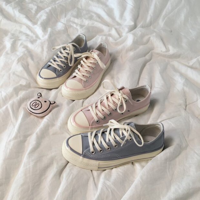 Giày CV màu pastel, form xịn, Full box-Ảnh thật