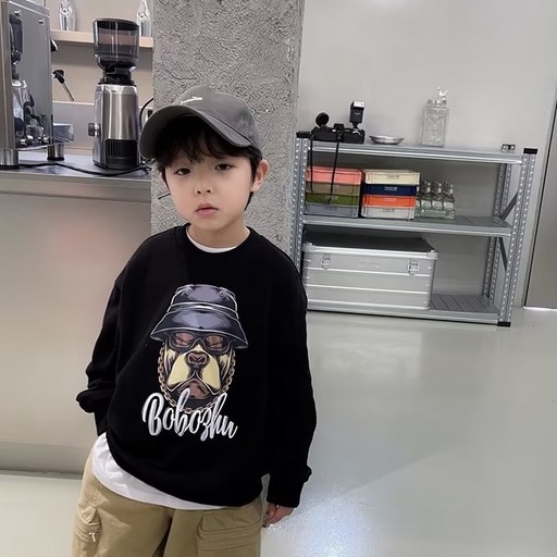 Áo Thun Tay Dài Phong Cách Thời Trang Mới Dành Cho Bé Trai Gái 3-15 Tuổi