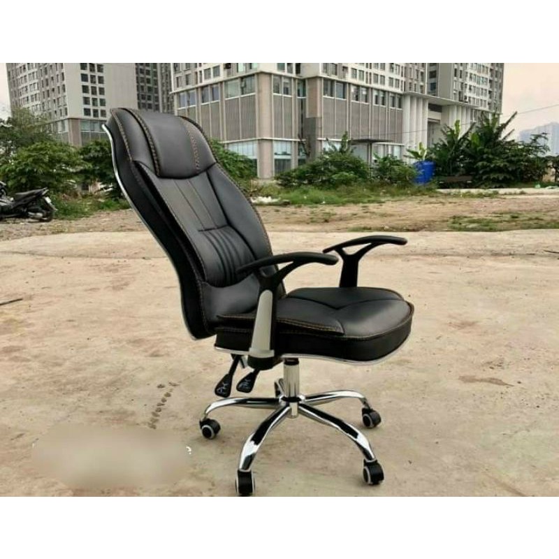 Ghế xoay văn phòng chất liệu da pu cao cấp mềm mại, thoáng mát – Nội thất Khả Vy