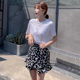 (Hàng sẵn) Chân váy hoa đuôi cá hot hit (có ảnh chụp thật)
