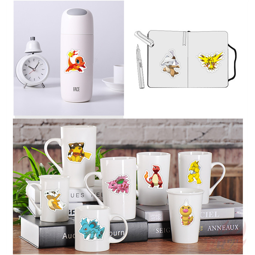 ❉ Pokemon Go - Series 05 Kawaii Pocket Monster Stickers ❉ 50Pcs/Set Anime Cartoon TV Shows DIY Fashion Luggage Laptop Skateboard Decals Doodle Stickers