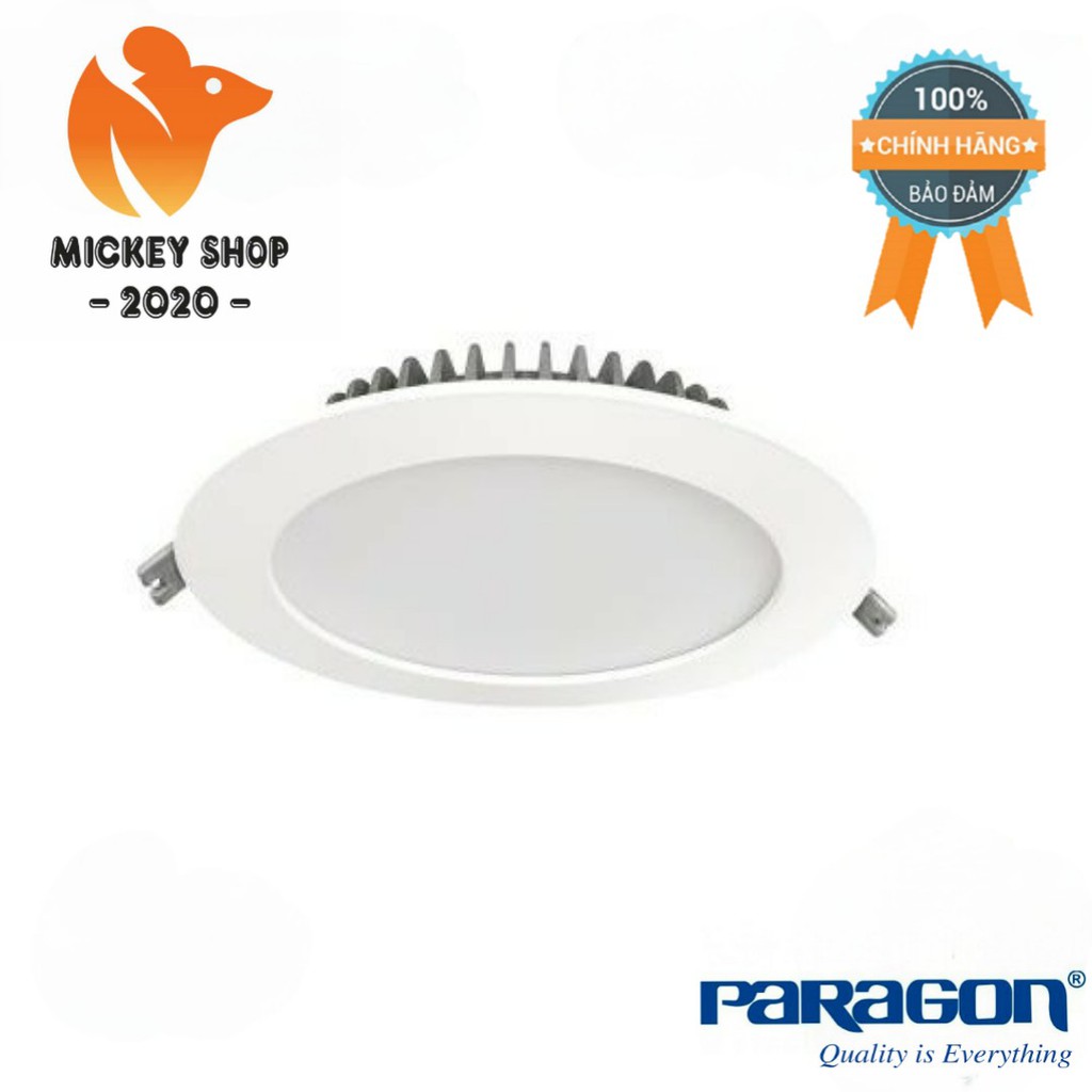 [ BH 24T ] Đèn LED Paragon Downlight Âm Trần (PRDYY Series) - 5W/ 7W/ 9W/ 12W/ 20W - Hàng Chính Hãng