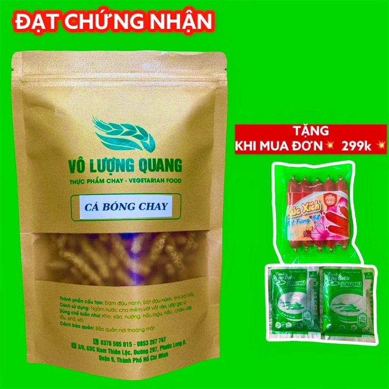 Cá bóng chay L1 VÔ LƯỢNG QUANG cao cấp 39k/100G