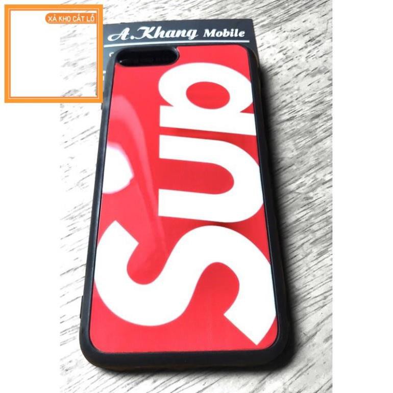 [SALE SỐC]Ốp SUP dẻo nền đỏ cho Ip7+/8+