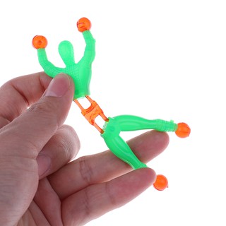 3 Pcs/Set random Sticky Wall Climbing Flip Rolling Men Climber Kids Toy