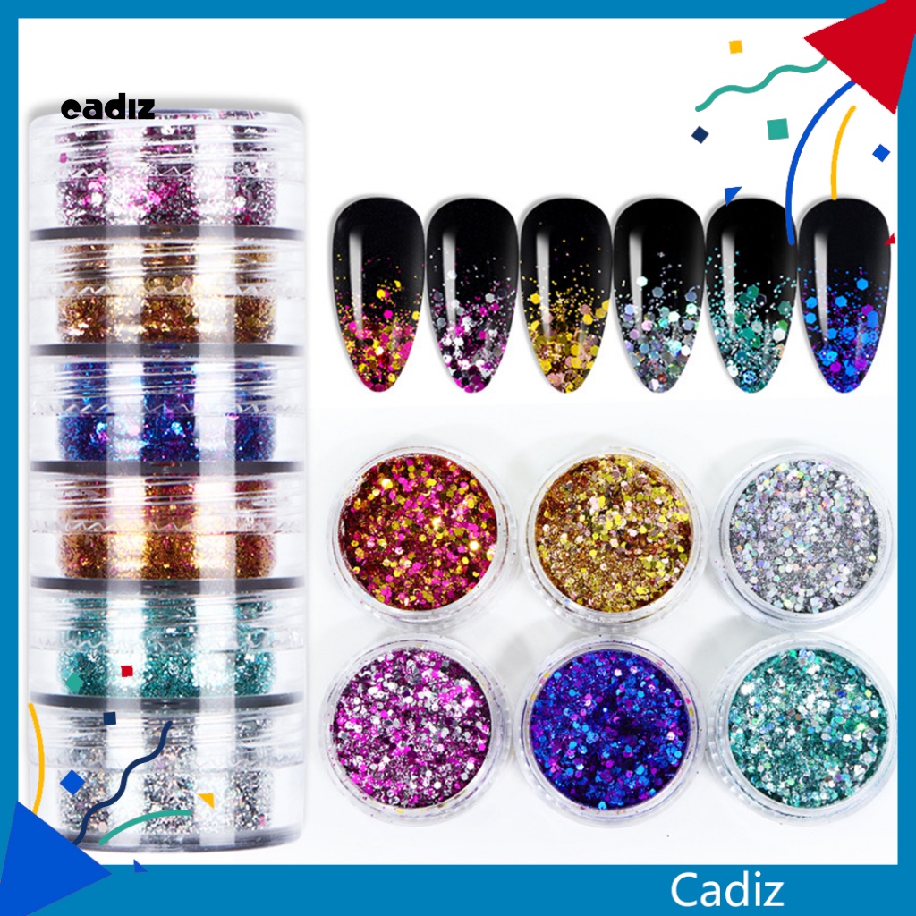 Phụ Kiện Kim Sa Lấp Lánh Nhiều Kiểu Dáng Trang Trí Móng Tay Nghệ Thuật