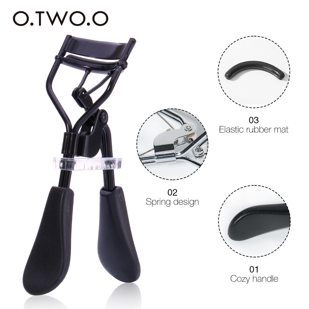 Set mỹ phẩm trang điểm O.TWO.O gồm mascara+bút kẻ mắt+bấm mi+kem nền dạng lỏng 120g