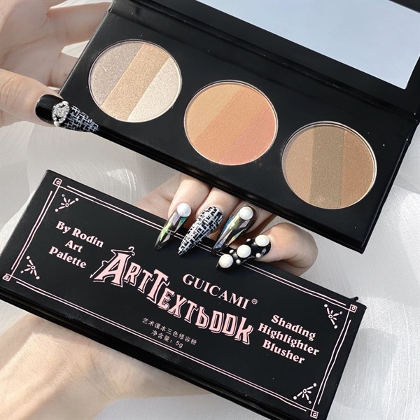 Bảng Guicami 3 Ô 9 Màu Bắt Sáng Phấn Má Tạo Khối | BigBuy360 - bigbuy360.vn