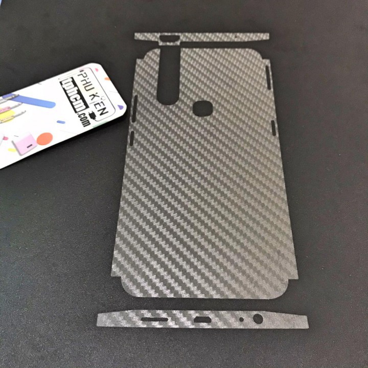 Dán mặt lưng Carbon Vivo V15