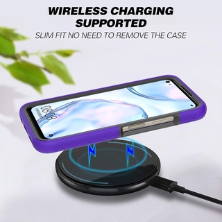 Armor Casing Xiaomi Note 10Lite / 10Lite / 9T / 9T Pro / Redmi K20 / K20 Pro / Note 8 / Note 8Pro / Note 9 /  9 Armor Bumper Case Full Body 2 IN 1 TPU+PC Slim Shockproof Cover Protective Case
