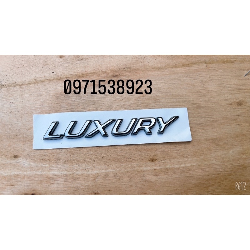 Logo SKYACTIV LUXURY dán đuôi xe mazda hàng xịn cao cấp
