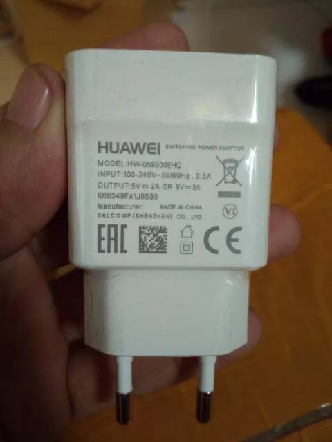 Củ Sạc Nhanh Huawei 2a Nexus 6p P9 P10 Nova Plus Mate 9 Original 100% Usb Type C