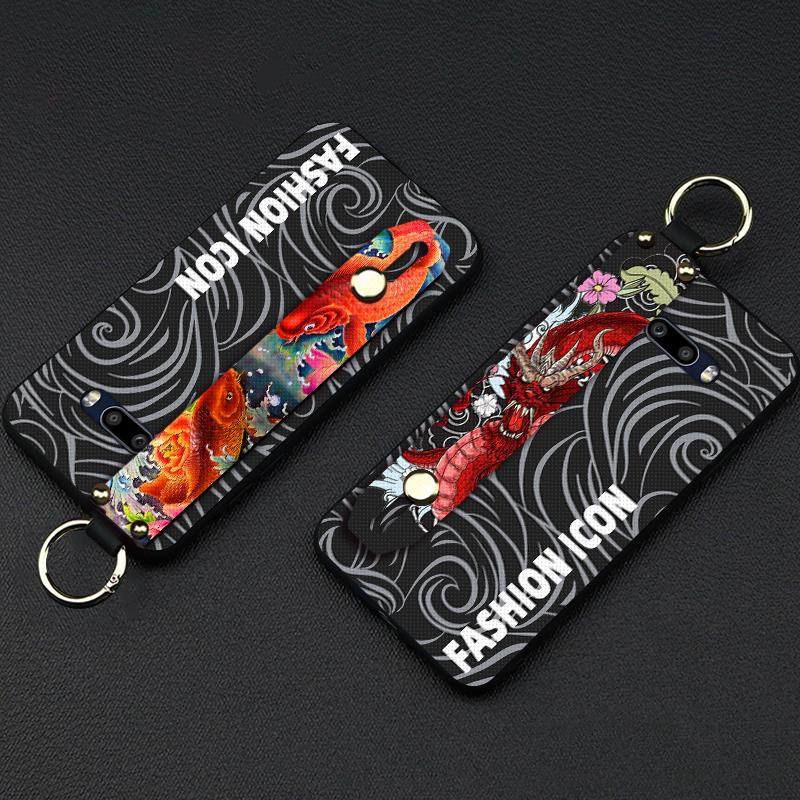 For Man Wristband Phone Case For LG V50S New Anti-dust For Woman Soft FashionDesign Graffiti Anti-knock