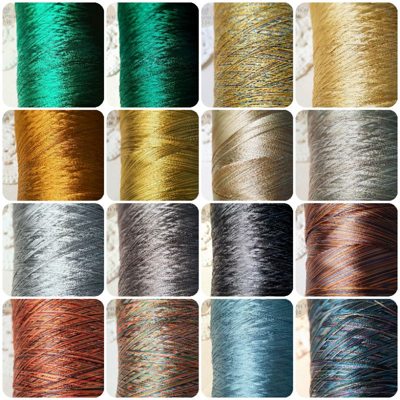 Set cuộn Sợi rayon chập ~ 0.8mm