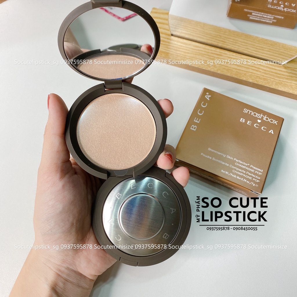 Phấn Bắt Sáng Shimmering Skin Perfector Pressed Rose Quartz/ Champagne Pop