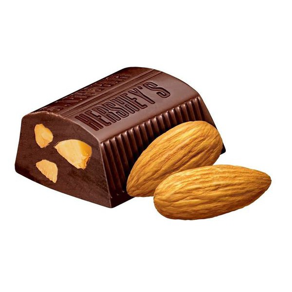 HERSHEY’S NUGGET MILK CHOCOLATE WITH ALMONDS -MỸ ( SOCOLA SỮA HẠNG NHÂN) - 286G