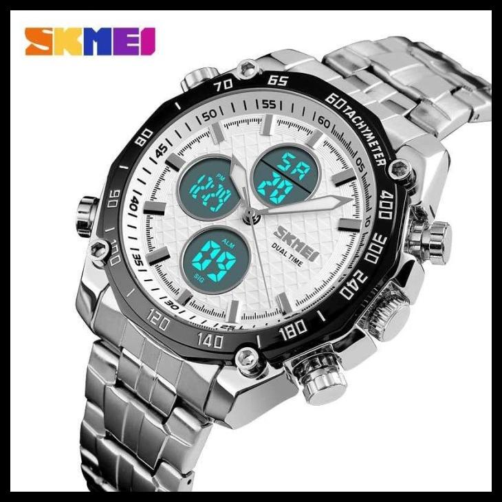 ROLEX Đồng Hồ Nam Skmei Chống Thấm Nước Có Đèn Led Phong Cách Cá Tính