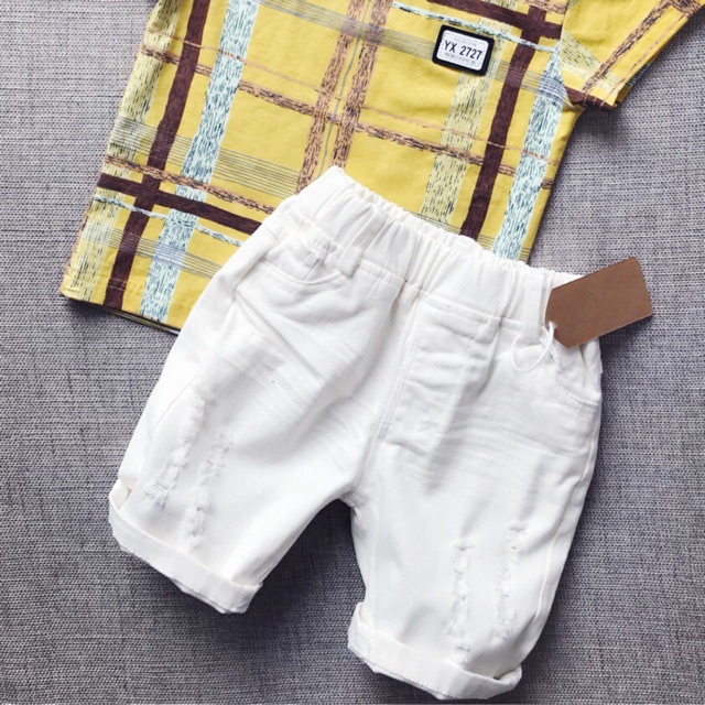 quần kaki trắng xịn