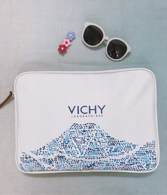 Quà Tặng Vichy- Túi Đựng Laptop Bằng Da Cao Cấp Vichy