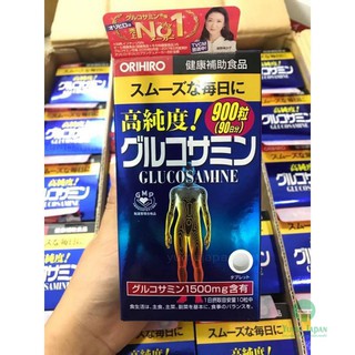 Viên xương khớp Glucosamine Orihiro 1500mg 900 viên Nhật Bản