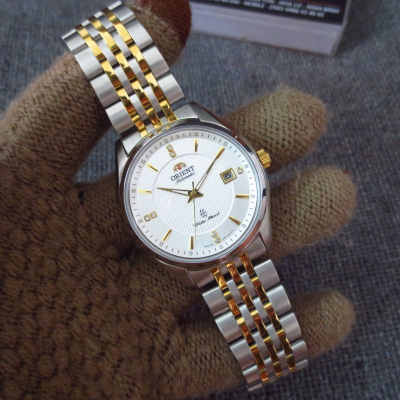ĐỒNG HỒ CƠ NAM ORIENT AUTOMATIC CLASSIC NHẬT BÃI XỊN - TỰ ĐỘNG NẠP CÓT KHI ĐEO