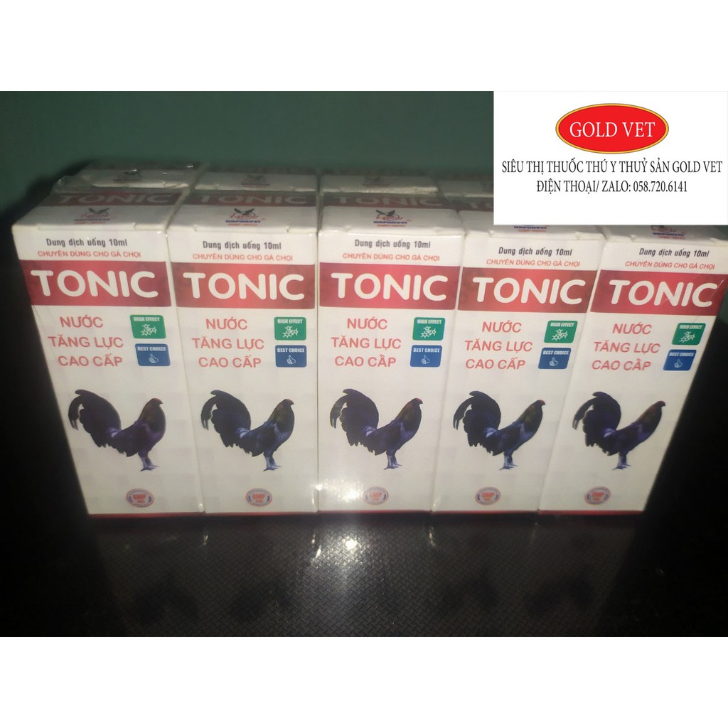 [Giá rẻ]Tonic [10ml] Gà đá tăng tốc, tăng bo, tăng lì