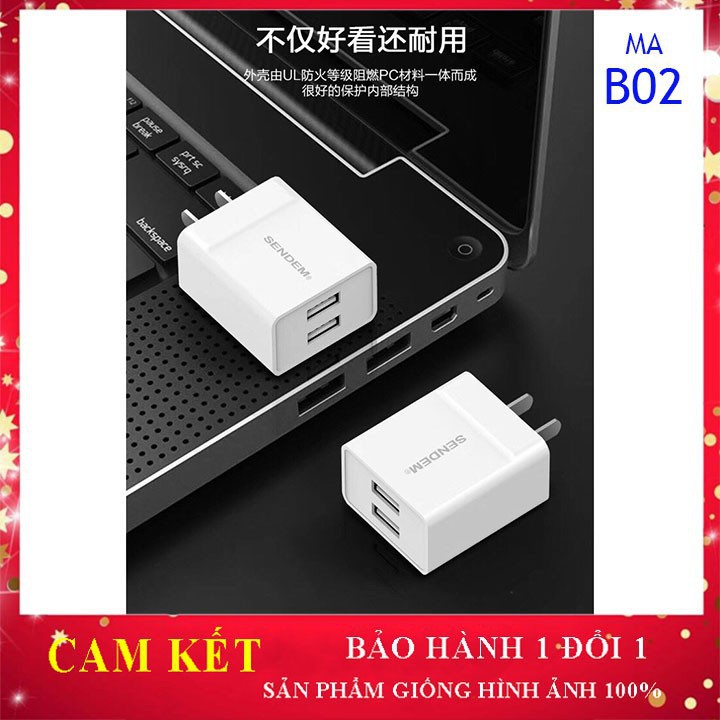 FREE SHIPCủ sạc 2 cổng, bộ cốc cáp sạc SD HG01 sạt thông minh, xạc chính hãng chất lượng, giá rẻ, bảo hành 12 tháng