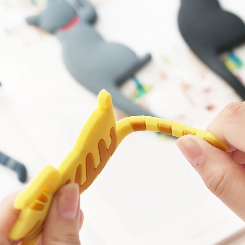 Móc treo đồ có nam châm gắn tủ lạnh hình đuôi mèo