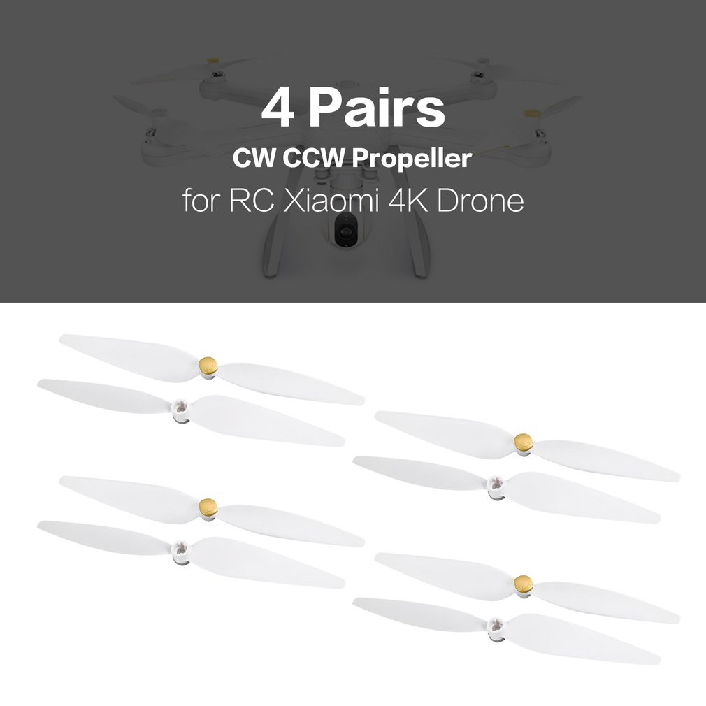 【điều khiển từ xa8/5】4 Pairs 10inch Spare Props Blade Set CW CCW Propeller for RC Xiaomi 4K Drone