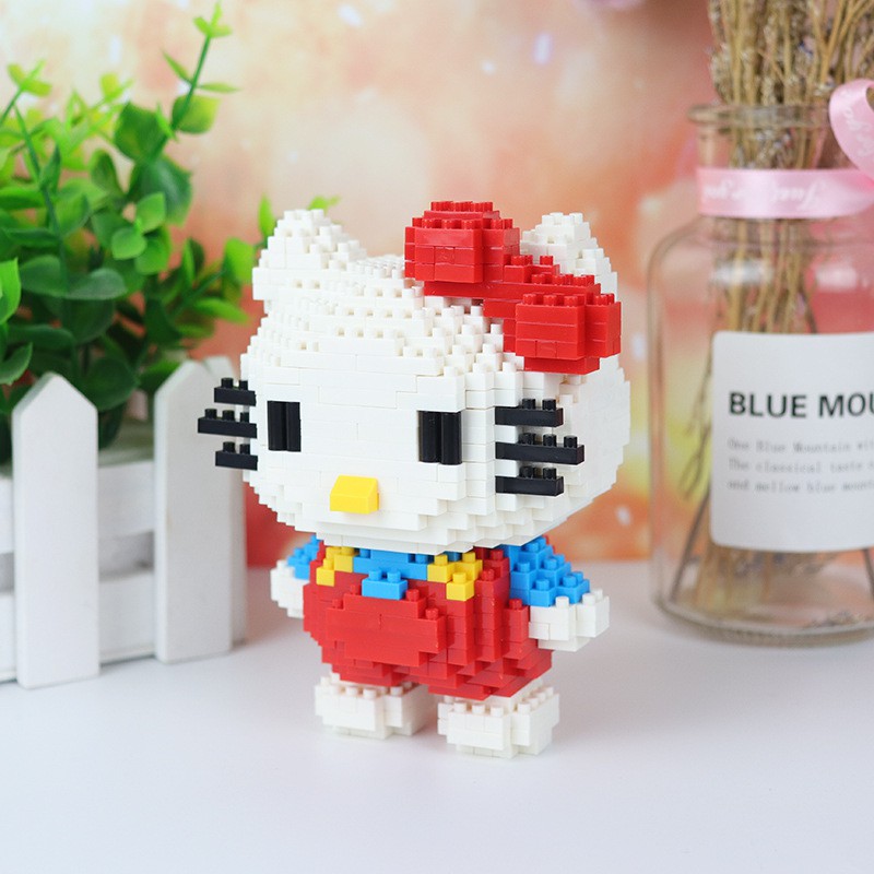 SANRIO Bộ Đồ Chơi Lắp Ráp Lego Hình Hello Kitty Và My Melody