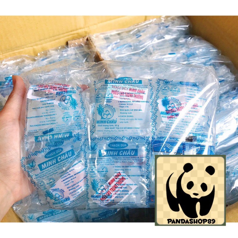 [ Xả Tồn ] Thạch dừa Minh Châu (bịch 22 gói)