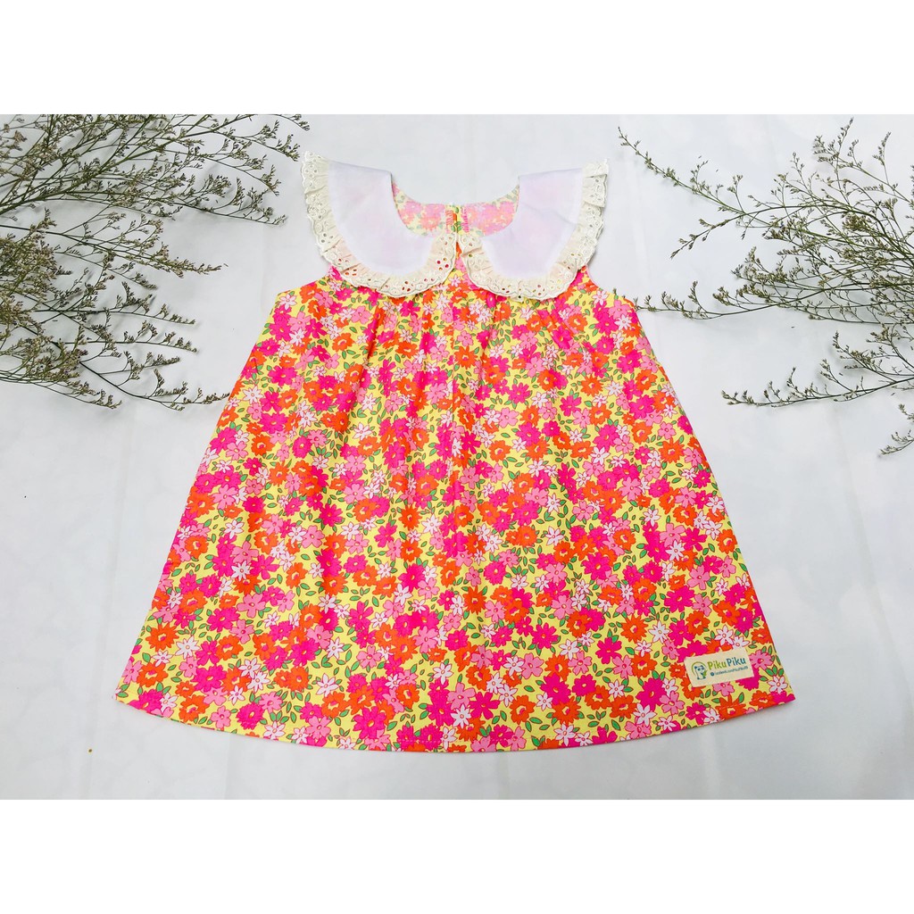 Váy babydoll hoa nhí