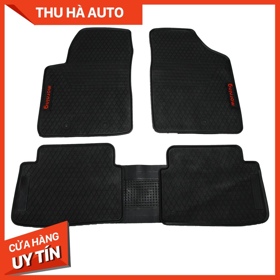 Thảm lót sàn cao su đúc theo xe KIA MORNING 2012-2020