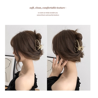 Kẹp Tóc Hình Trái Tim Đơn Giản Cho Nữ