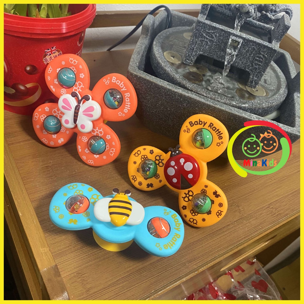 Đồ Chơi Con Quay Spinner Chong Chóng Dính Tường Cho Bé Âm Thanh Vui Nhộn SP01