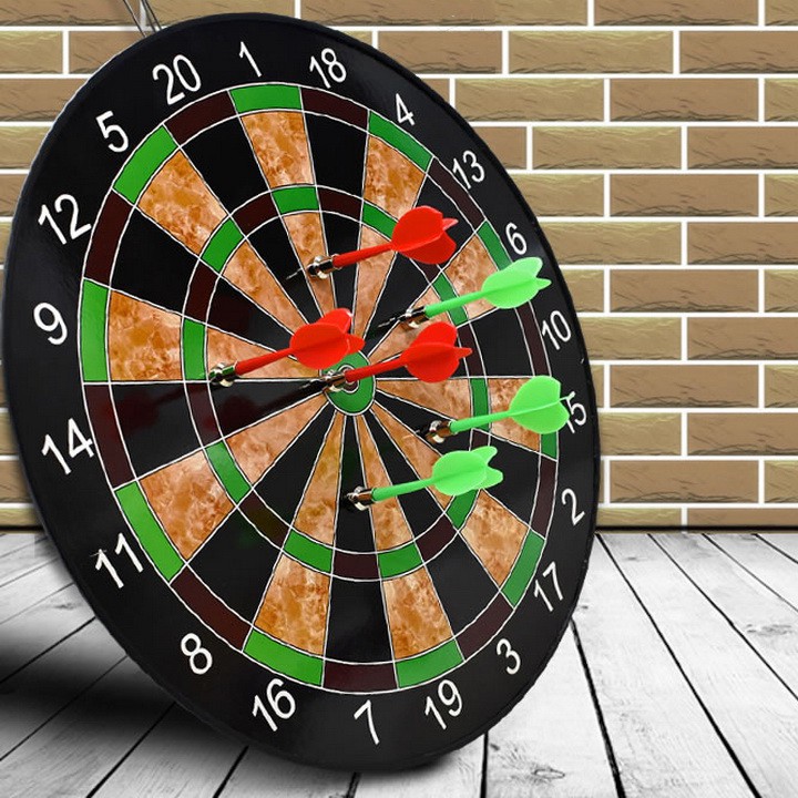 Bảng phóng phi tiêu nam châm chuyên nghiệp 17 inch đường kính 40cm - Do_luu_niem